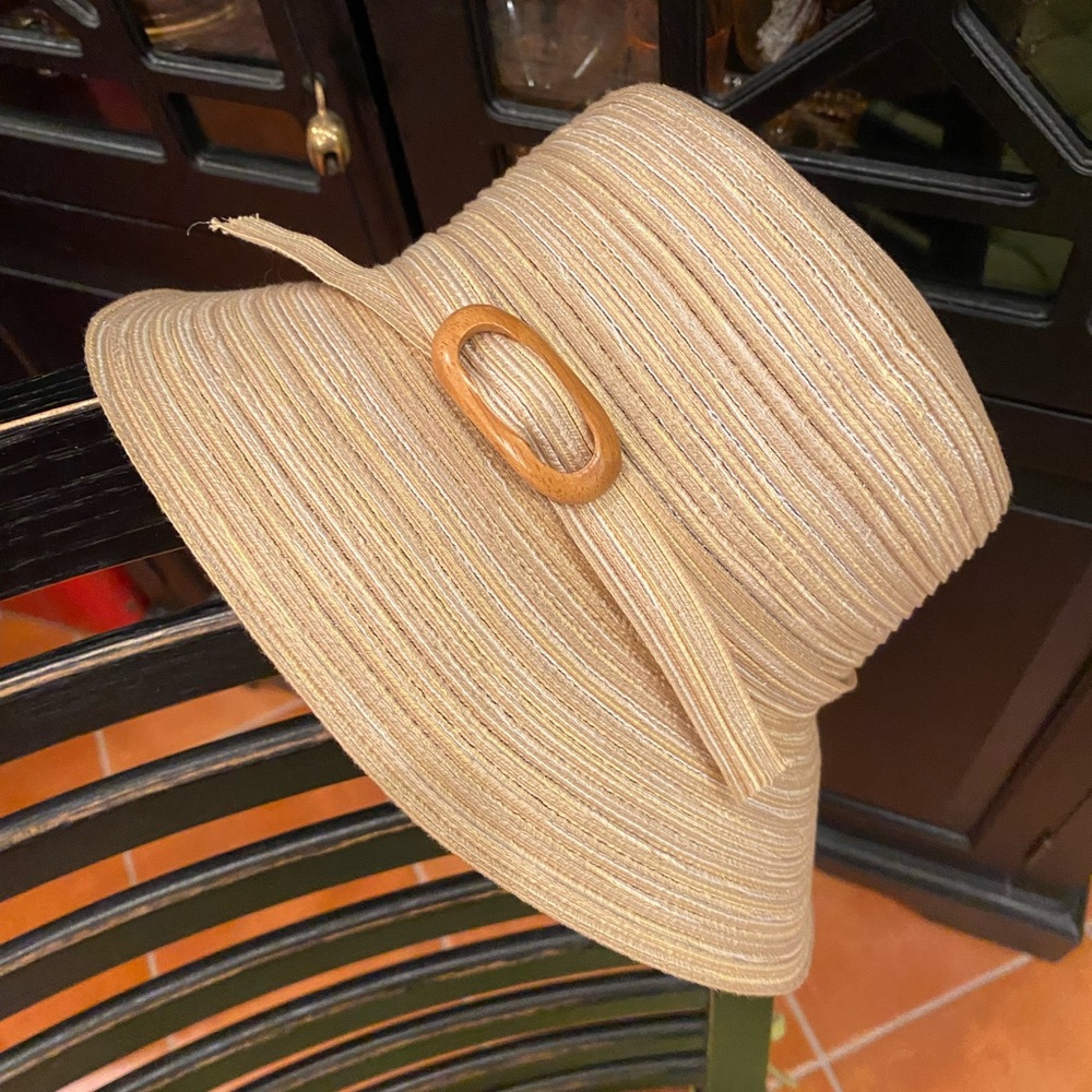 Summer Hat, Scala Hand Crafted Women’s Braid Bucket Hat, OneSize, 100% Polyester